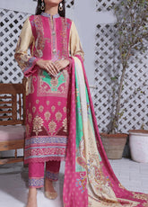 Shahkar By VS Textile Printed Khaddar Unstitched 3 Piece Suit - 02