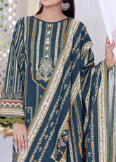 Shahkar By VS Textile Printed Khaddar Unstitched 3 Piece Suit - 10