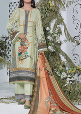 Shahkar By VS Textile Printed Khaddar Unstitched 3 Piece Suit - 13