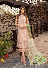 Arzoo By Humdum Embroidered Lawn Unstitched 3 Piece Suit - 03