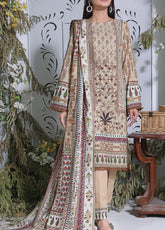 Shahkar By VS Textile Printed Khaddar Unstitched 3 Piece Suit - 15