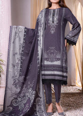 Shahkar By VS Textile Printed Khaddar Unstitched 3 Piece Suit - 18