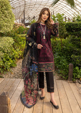 Arzoo By Humdum Embroidered Lawn Unstitched 3 Piece Suit - 02