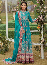 Afrozeh Embroidered Lawn Unstitched 3 Piece Suit - 01