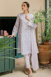 Cross Stitch Unstitched 3 Piece Lavender Viola