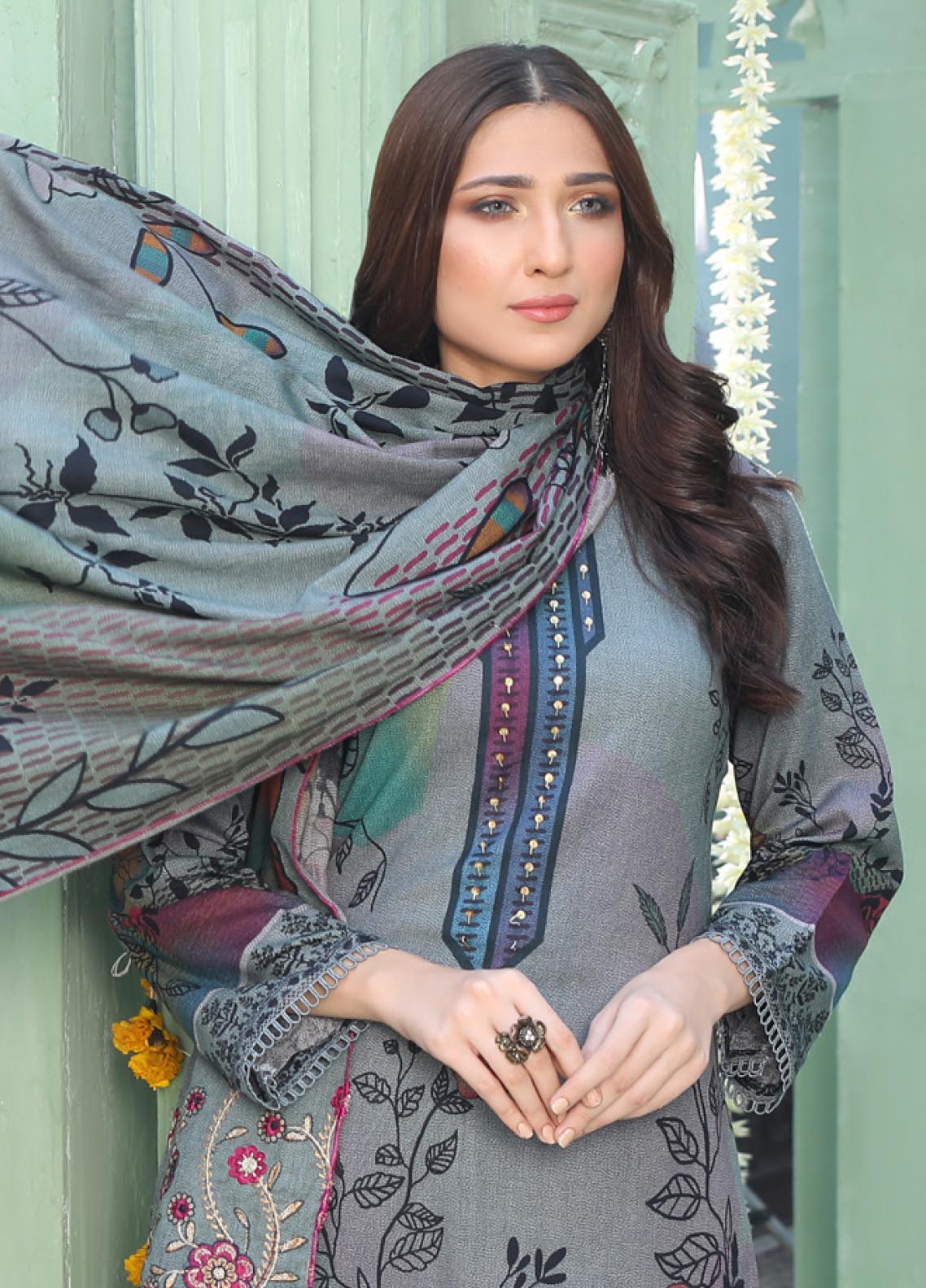 D#02 MTF Flora Dhanak Handwork Collection 1022 D#02 MTF Flora Dhanak Handwork Collection 1022