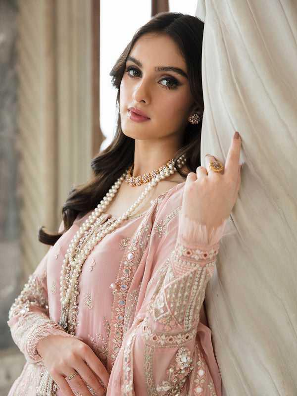 Isabella By Gulaal Embroidered Chiffon Unstitched 3 Piece Suit - 01 Isabella By Gulaal Embroidered Chiffon Unstitched 3 Piece Suit - 01