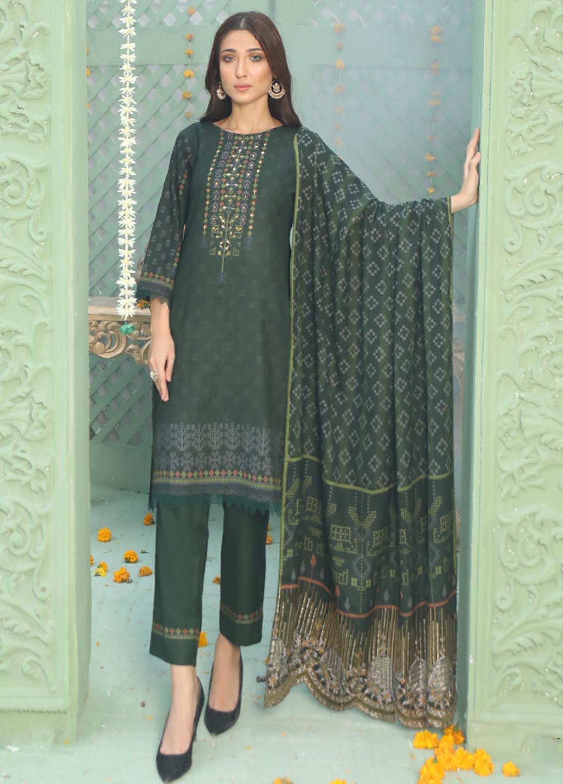D#04 MTF Flora Dhanak Handwork Collection 1022 D#04 MTF Flora Dhanak Handwork Collection 1022