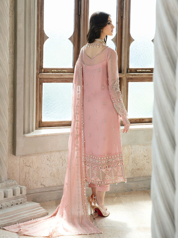 Isabella By Gulaal Embroidered Chiffon Unstitched 3 Piece Suit - 01 Isabella By Gulaal Embroidered Chiffon Unstitched 3 Piece Suit - 01