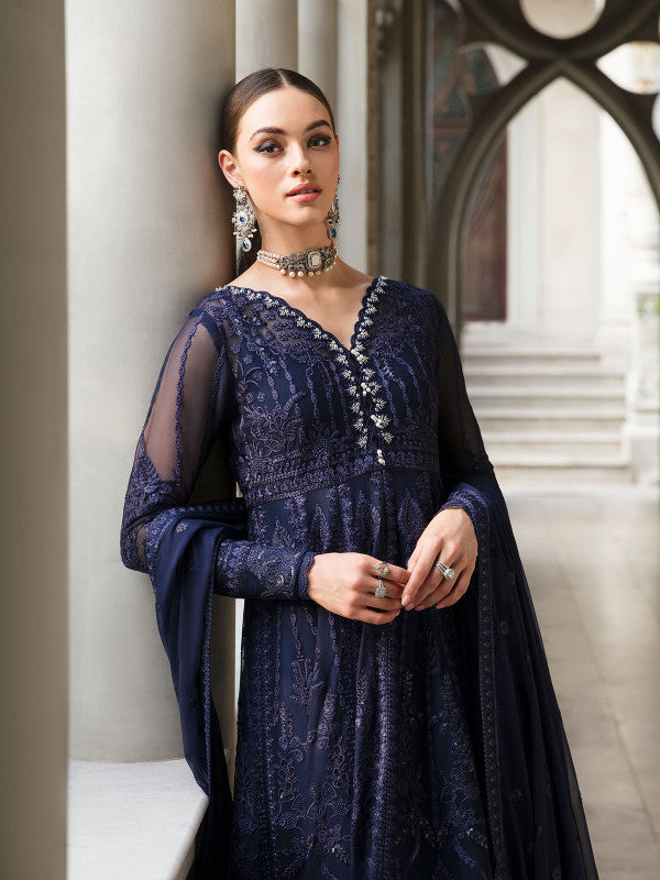 Isabella By Gulaal Embroidered Chiffon Unstitched 3 Piece Suit - 05 Isabella By Gulaal Embroidered Chiffon Unstitched 3 Piece Suit - 05