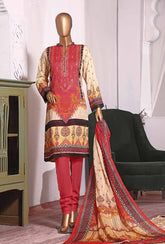 HZ Unstitched 3 Piece D#11781B