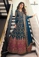 AsimJofa Unstitched 3 Piece D#01