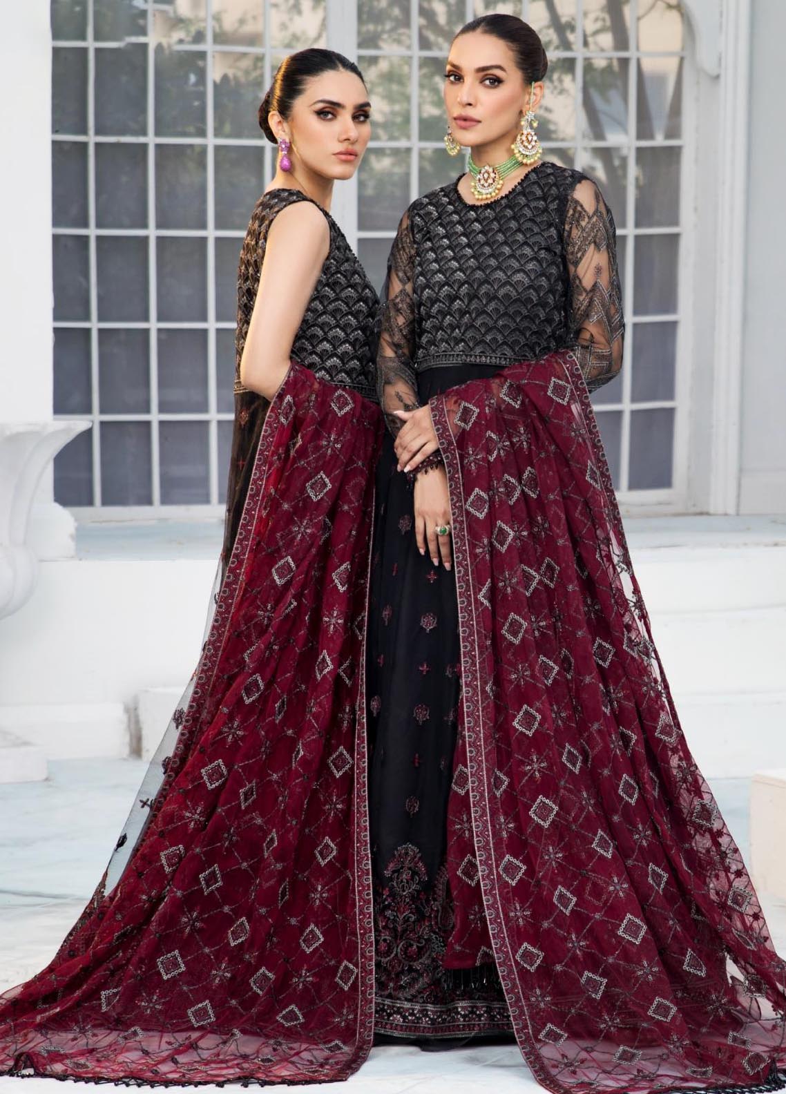 Zarif Embroidered Net Unstitched 3 Piece Suit - 07 Zarif Embroidered Net Unstitched 3 Piece Suit - 07