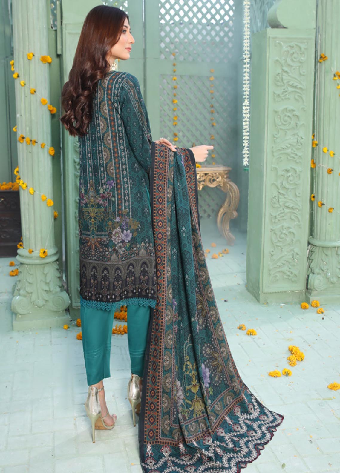 D#07 MTF Flora Dhanak Handwork Collection 1022 D#07 MTF Flora Dhanak Handwork Collection 1022