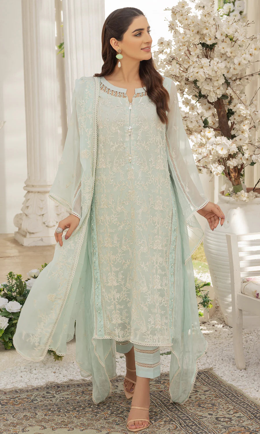 D#49 Shamooz Afreen Emb Chiffon Collection 323 D#49 Shamooz Afreen Emb Chiffon Collection 323