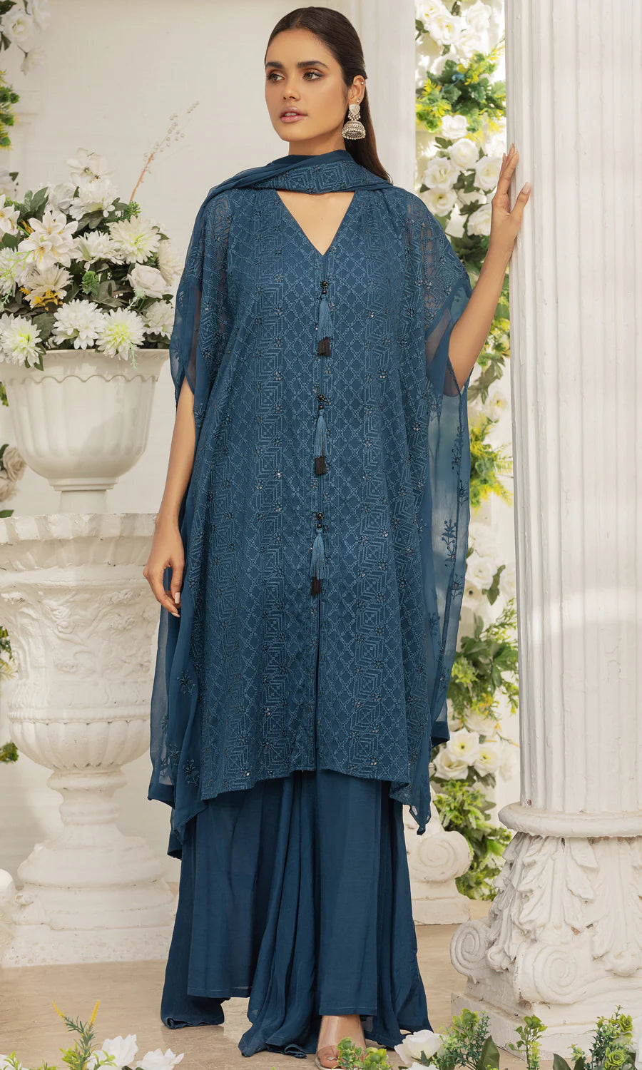 D#50 Shamooz Afreen Emb Chiffon Collection 323 D#50 Shamooz Afreen Emb Chiffon Collection 323