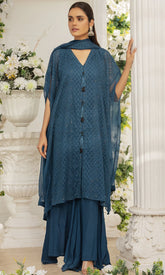 D#50 Shamooz Afreen Emb Chiffon Collection 323
