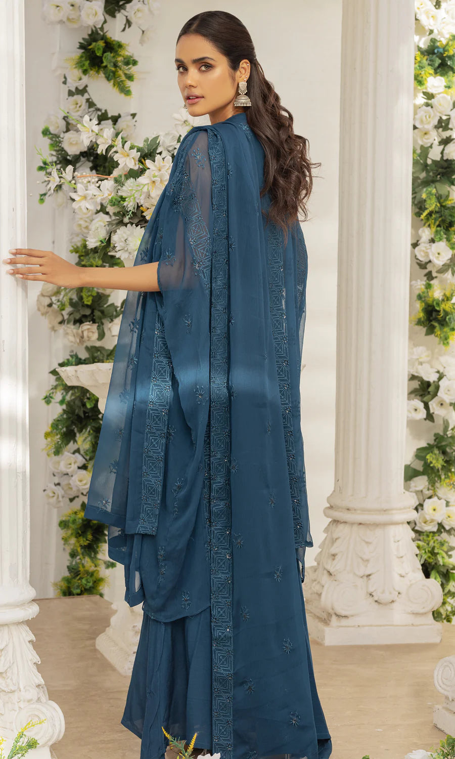 D#50 Shamooz Afreen Emb Chiffon Collection 323 D#50 Shamooz Afreen Emb Chiffon Collection 323