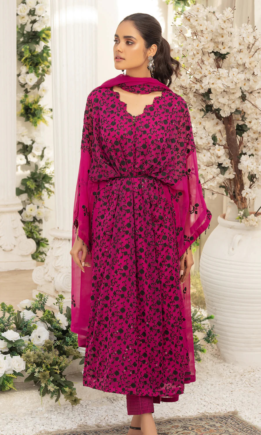 D#52 Shamooz Afreen Emb Chiffon Collection 323 D#52 Shamooz Afreen Emb Chiffon Collection 323