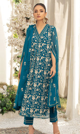 D#51 Shamooz Afreen Emb Chiffon Collection 323