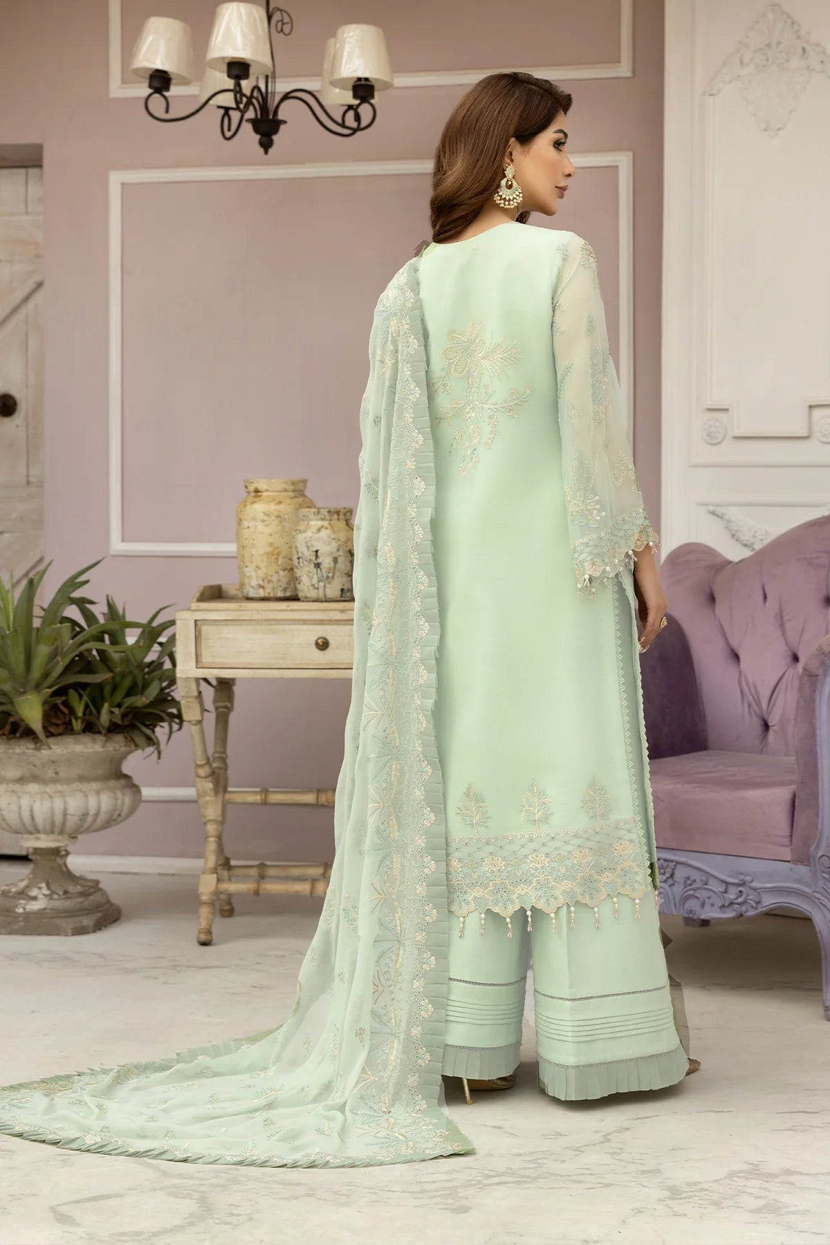 D#09 Alizeh Dhaagay Luxury Emb Chiffon Collection 323 V-1 D#09 Alizeh Dhaagay Luxury Emb Chiffon Collection 323 V-1