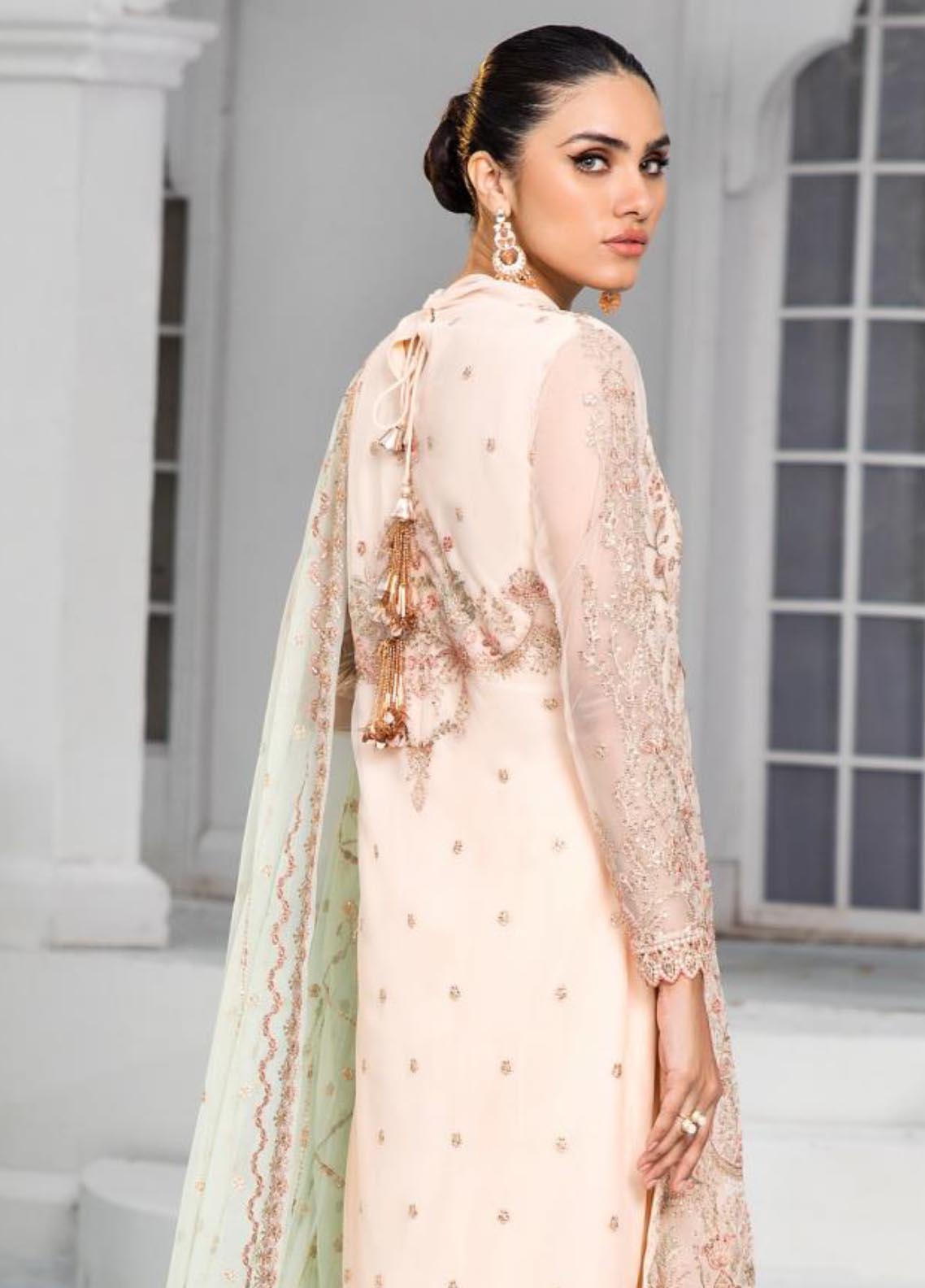 Zarif Embroidered Net Unstitched 3 Piece Suit - 10 Zarif Embroidered Net Unstitched 3 Piece Suit - 10