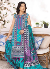 D#10 AlZohaib Wintry Soiree Emb Khaddar Edition 1122