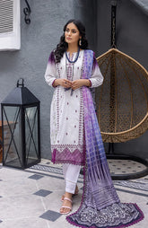 D#12 AlZohaib Coco Festive Digital Emb Lawn Collection 323