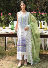 Bahar By Afrozeh Printed Lawn Unstitched 3 Piece Suit - 04