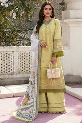 Lamhay By Afrozeh Embroidered Lawn Unstitched 3 Piece Suit - 05