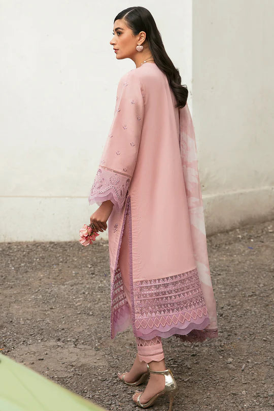 Lamhay By Afrozeh Embroidered Lawn Unstitched 3 Piece Suit - 03 Lamhay By Afrozeh Embroidered Lawn Unstitched 3 Piece Suit - 03