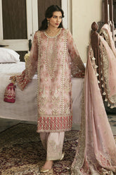 Dhoop Kinaray By Afrozeh Embroidered Organza Unstitched 3 Piece Suit - GUL AFSHAN
