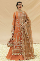 Dhoop Kinaray By Afrozeh Embroidered Cotton Unstitched 3 Piece Suit - AMIRA