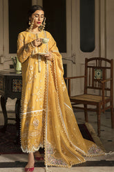 Dhoop Kinaray By Afrozeh Embroidered Organza Unstitched 3 Piece Suit - GHAZAL