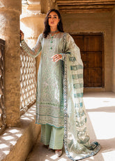 Gulaal Embroidered Chiffon Unstitched 3 Piece Suit - 03