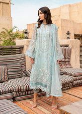Gulaal Embroidered Chiffon Unstitched 3 Piece Suit - 05
