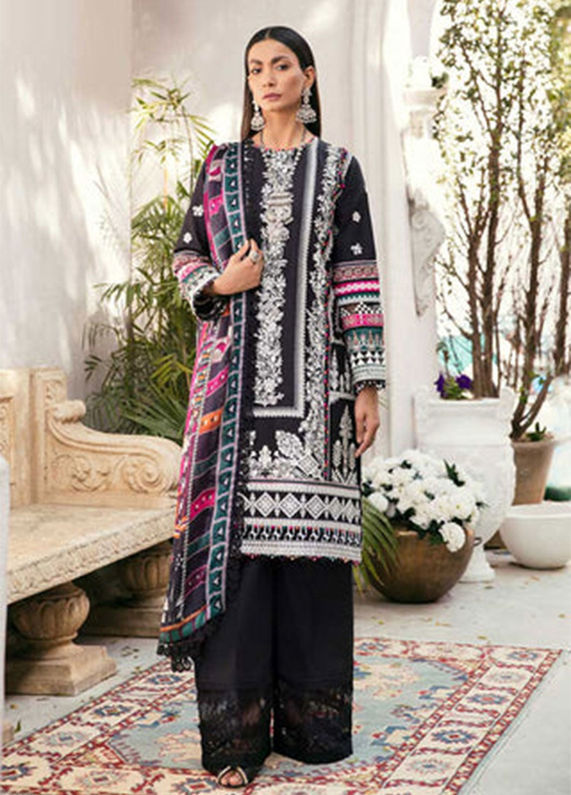D#08 Baroque Festive Fits Emb Eid Lawn Collection 422 Vol-8 D#08 Baroque Festive Fits Emb Eid Lawn Collection 422 Vol-8