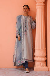 D#14B Zara Shahjahan Emb Lawn Collection 323