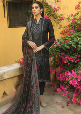 D#WEC-SR-0053 LSM Lakhany Emb Winter Collection 1022 Black