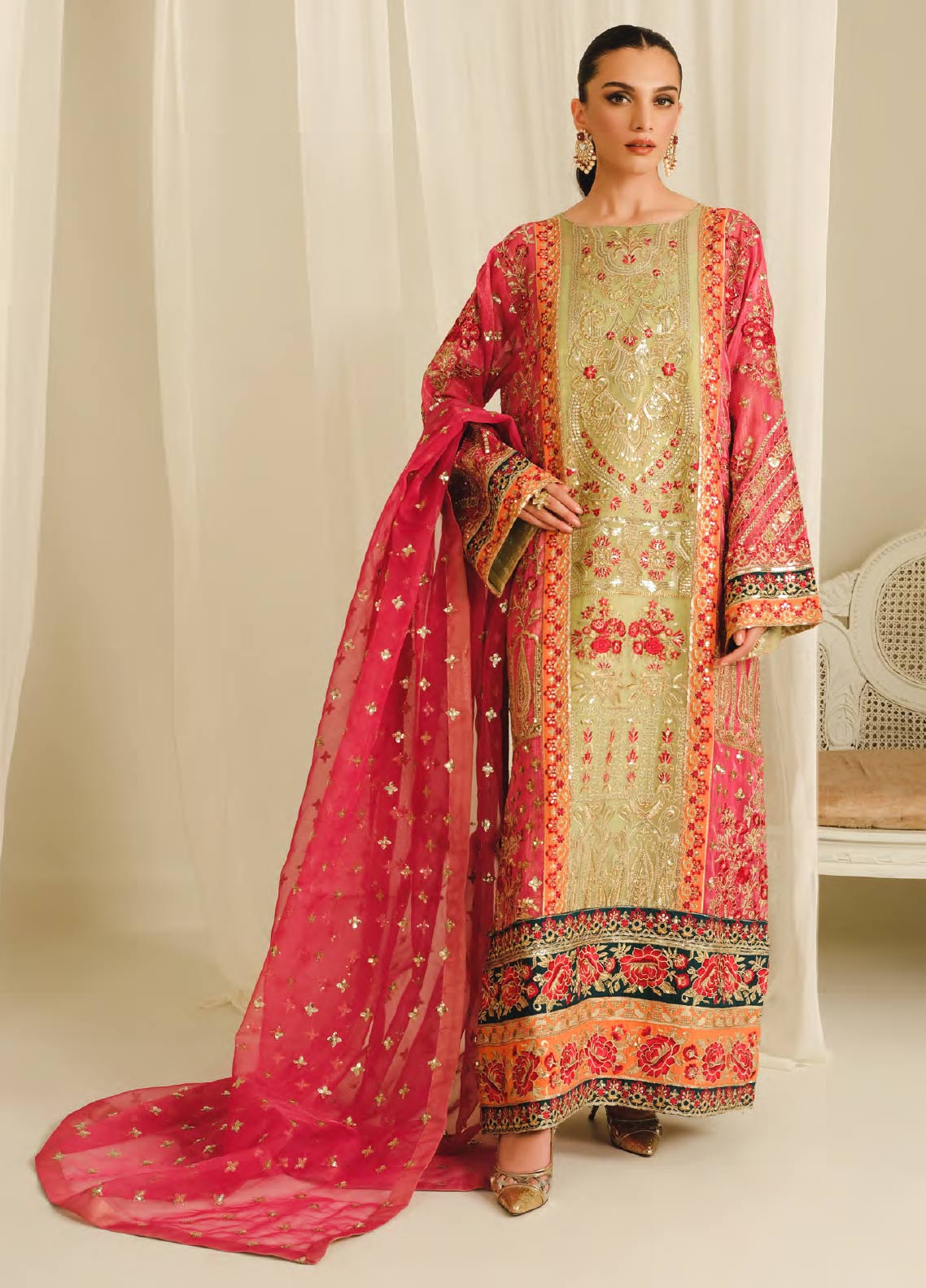 D#57 Maryum & Maria Shamrock Re Verie Premium Wedding Collection 622 D#57 Maryum & Maria Shamrock Re Verie Premium Wedding Collection 622