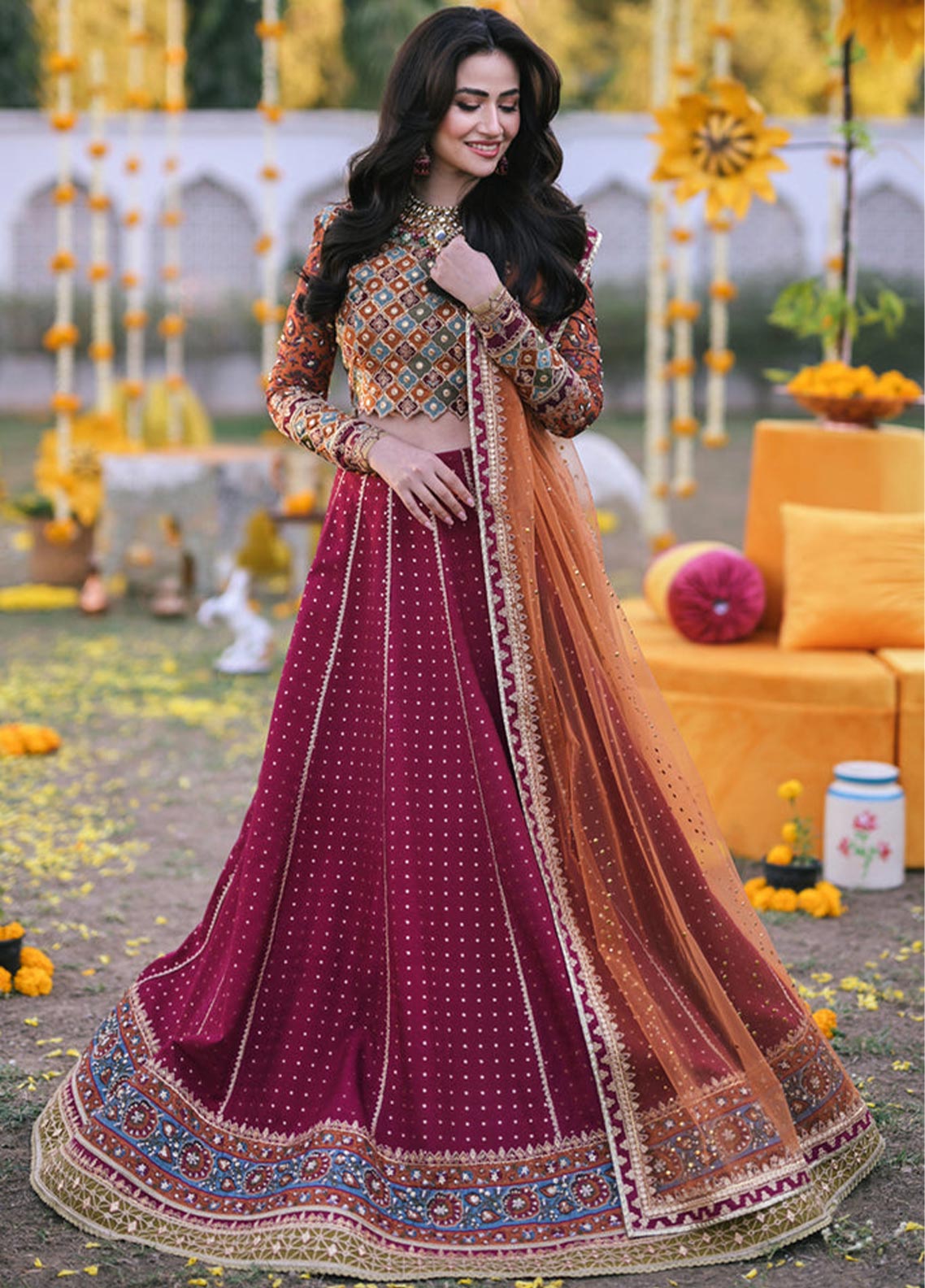 Mastani By Qalamkar Embroidered Raw Silk Unstitched 3 Piece Suit - 06 Mastani By Qalamkar Embroidered Raw Silk Unstitched 3 Piece Suit - 06