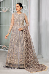 Bahaar by Zarif Embroidered Net Unstitched 3 Piece Suit - ZB 04 MERIAH
