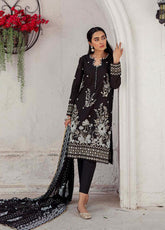 D#02 Cross Stitch Mahiri Unstitched Emb Lawn Collection 622
