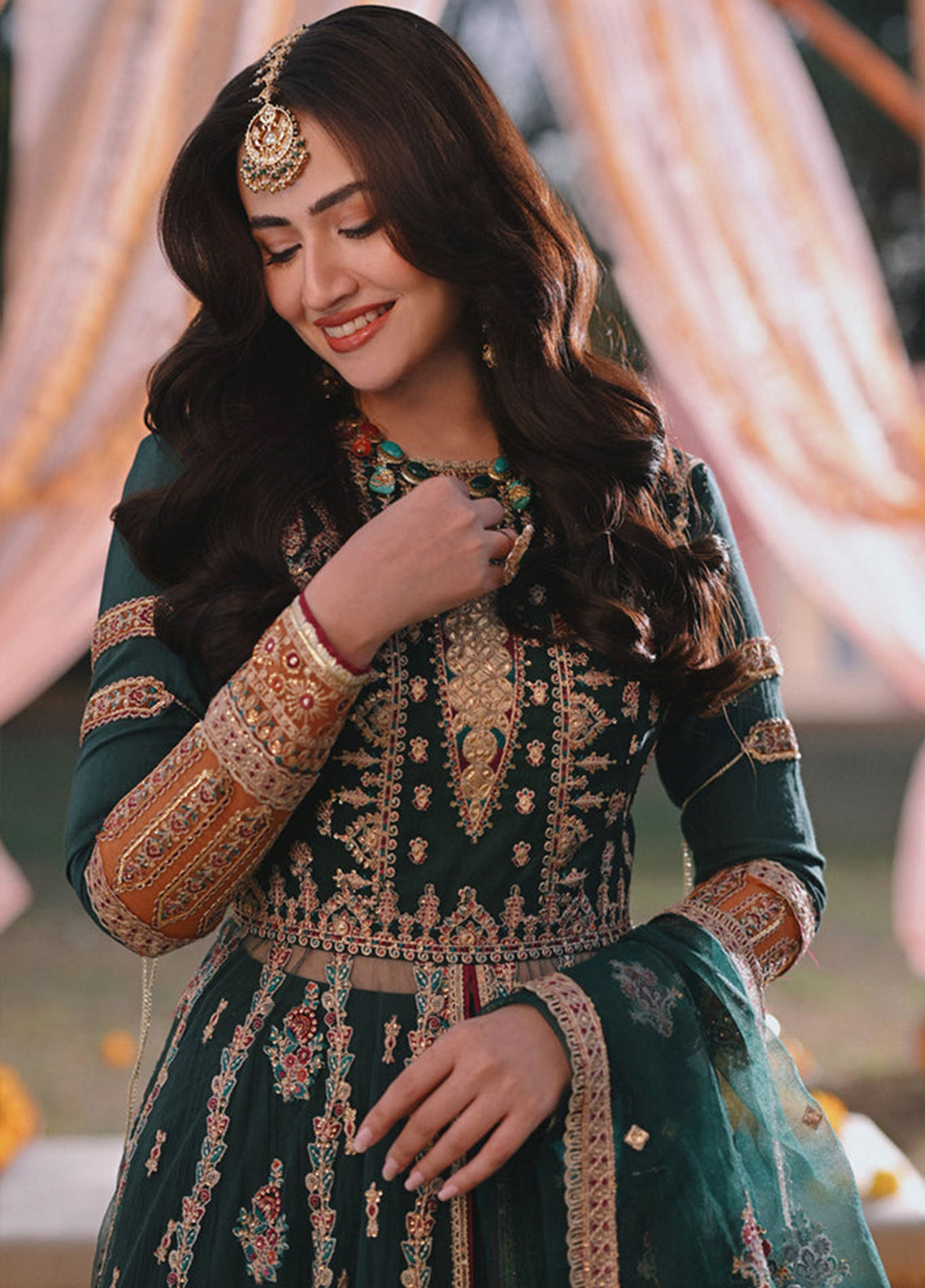 Mastani By Qalamkar Embroidered Raw Silk Unstitched 3 Piece Suit - 03 Mastani By Qalamkar Embroidered Raw Silk Unstitched 3 Piece Suit - 03