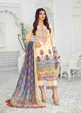 D#10 LALA Dahlia Emb Premium Lawn Collection 223
