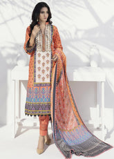 D#02 AlZohaib Anum Digital Printed Cambric Collection 1022