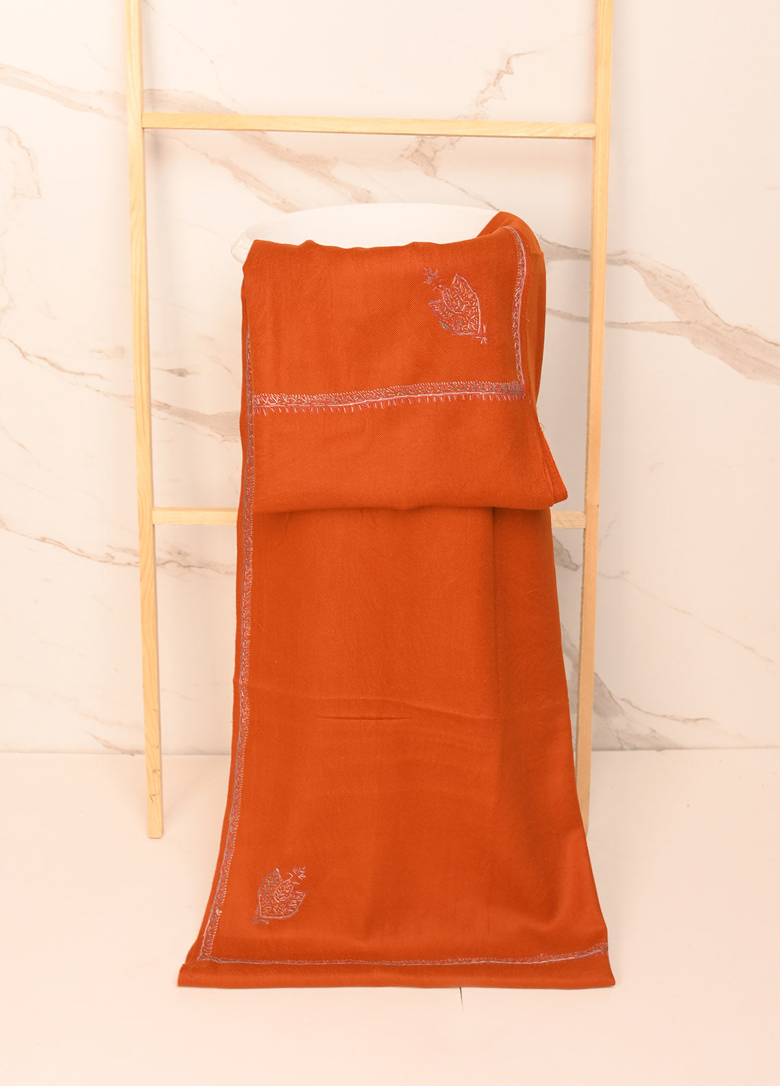 Royal Fashion Embroidered Woolen Shawl - RF23SH A5ES001 Royal Fashion Embroidered Woolen Shawl - RF23SH A5ES001