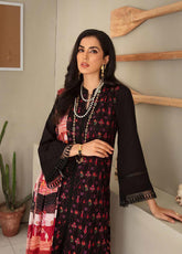Rajbari Embroidered Lawn Unstitched 3 Piece Suit - 10B