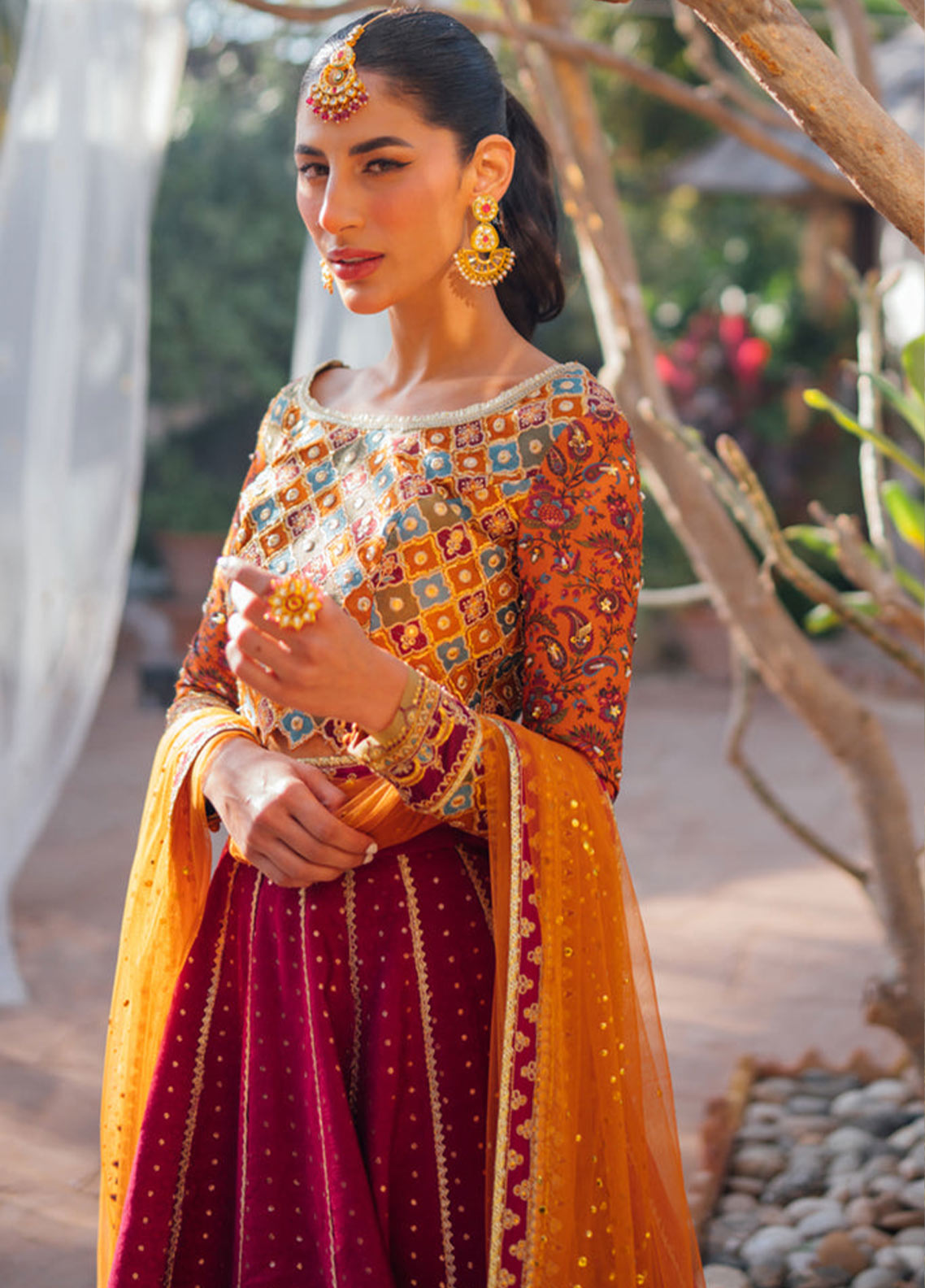 Mastani By Qalamkar Embroidered Raw Silk Unstitched 3 Piece Suit - 06 Mastani By Qalamkar Embroidered Raw Silk Unstitched 3 Piece Suit - 06