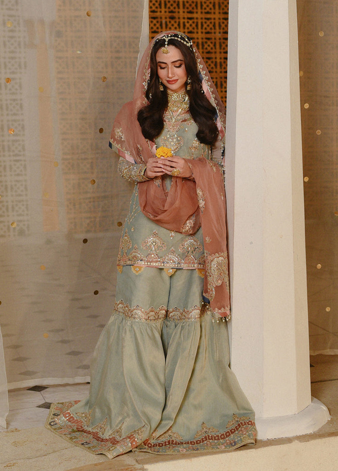 Mastani By Qalamkar Embroidered Jacquard Unstitched 3 Piece Suit - 04 Mastani By Qalamkar Embroidered Jacquard Unstitched 3 Piece Suit - 04